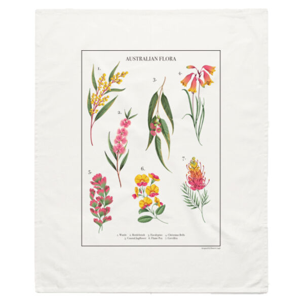 Flora Tea Towel Thumbnail