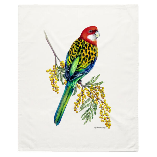 Eastern Rosella Tea Towel Thumbnail